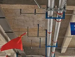 塔城管廊支架的安装方法